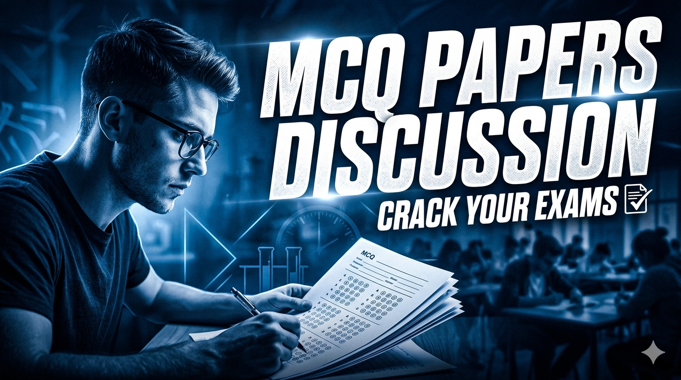 MCQ Papers Discussion – 2026 A/L